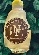 Nature's Farm Raw Honey Large BPA Free Plastic squeeze tio