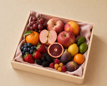 Load image into Gallery viewer, Fresh Organic Seasonal Fruit only Baskets